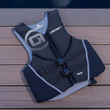 Obrien Mens Vest Traditional Neo Black