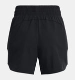 UA Womens Woven Shorts 5 Inch (001)