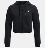 UA Womens Hoodie Pjt Rock Terry FZ 001