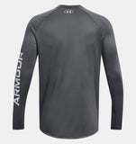 UA Mens Top Long Sleeve Tech Print Fill 012
