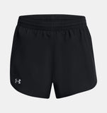 UA Womens Fly By 2 in 1 Shorts (001)
