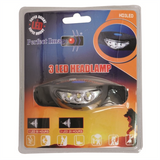 Perfect image 3 LED Headlamp