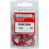 Wasabi Suicide Hook Medium Red