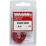Wasabi Suicide Hook Medium Red