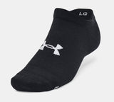 Unisex UA Socks Essential 6-Pack No-Show (002)
