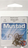 Mustad Baitholder Hooks 10pk