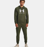 UA Mens Hoodie Rival Fleece Logo (390)
