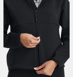 UA Womens Top Unstoppable Flc Hoodie (001)