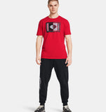 UA Mens Rival Fleece Multi Print Jogger (001)