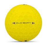 Wilson Duo 25 Soft Golf Ball Yellow Sleeve
