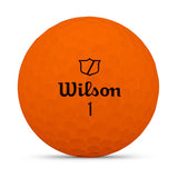 Wilson Duo 25 Soft Golf Ball Orange Sleeve