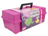 Plano Tackle Box 2100 100pc Tackle Kit Pink
