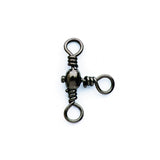 Mustad Barrel 3 Way Cross Swivel 10pk