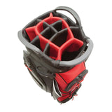 Optima Golf Bag Champion Cart Blk/Red