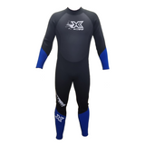 Extreme Limits Mens Steamer Suits Blue