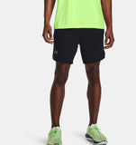 UA Mens Shorts Launch SW 7in 2N1 001