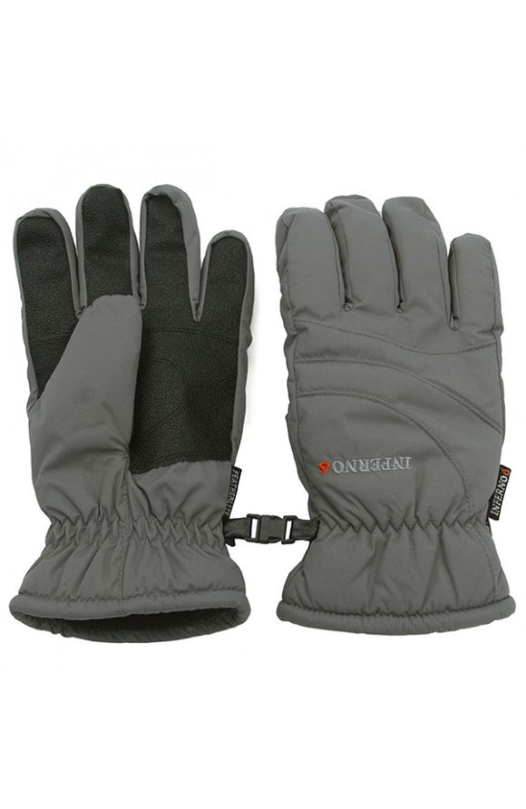 Inferno Adult Gloves Firestorm Gray