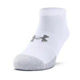 UA Unisex Socks No Show 3pk White