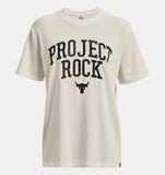 UA Womens Tee PJt Rock Hwt Campus