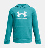 UA Boys Hoodie Rival Fleece Big Logo 464