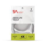 SA Fly Fishing Absolute Trout Leader 9ft