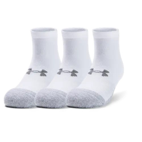 UA Socks Low Cut 3Pk White