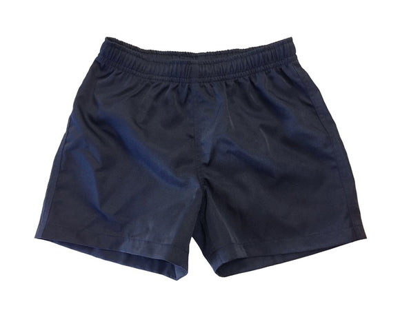 Silver Fern Mens Rugby Shorts Navy