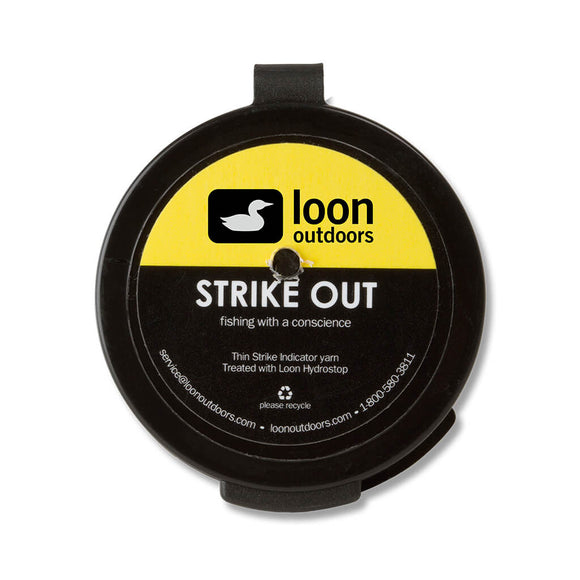 Loon Fishing Strike Out White