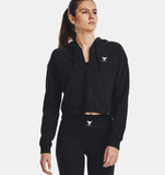UA Womens Hoodie Pjt Rock Terry FZ 001