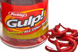 Berkley Fishing Gulp Earthworm Red