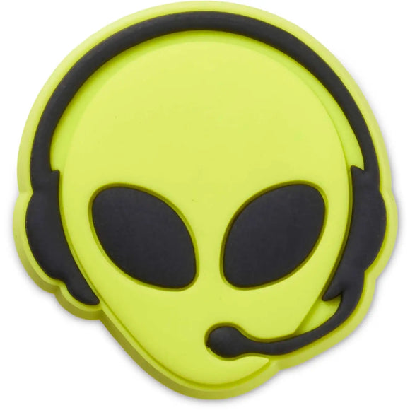 Croc Jibbitz Alien With Headset