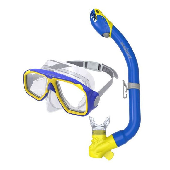 Pro-Dive Kids Mask Set Easy Vision Blue