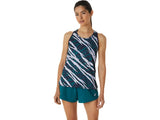 Asics Womens Tank Top Wild Camo (500)