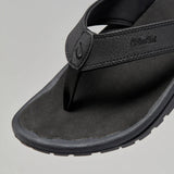 OluKai Mens Jandals Ohana Black