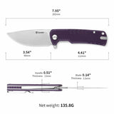 Ganzo Pocket Knife F769-BK