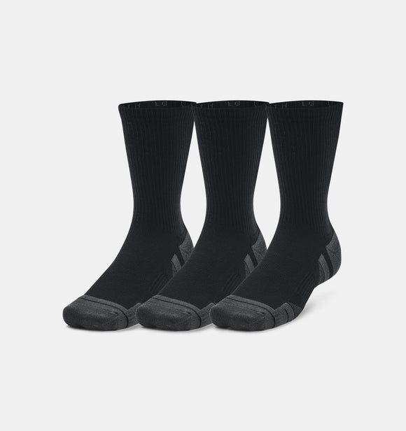 UA Unisex Socks Crew Performance 3pk 001