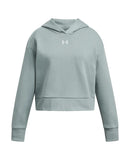 UA Girls Hoodie Rival Fleece Crop (348)