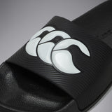 CCC Unisex Slides Wide Fit Black White