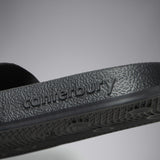 CCC Unisex Slides Wide Fit Black White