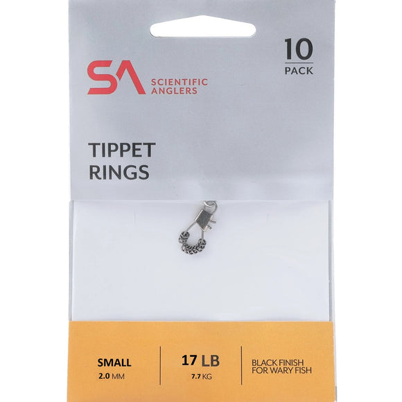 SA Tippet Rings Stainless 2mm 10 pack