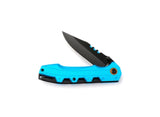 Whitby Lock Knife Blue Aluminium