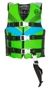 Obrien Kids Vest Nylon Green