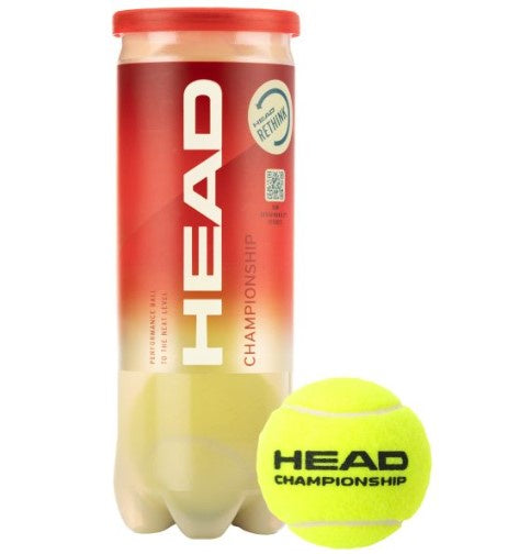 Head Tennis Ball Championship 3 pack