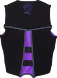 Obrien Womens Vest V-Back Purple