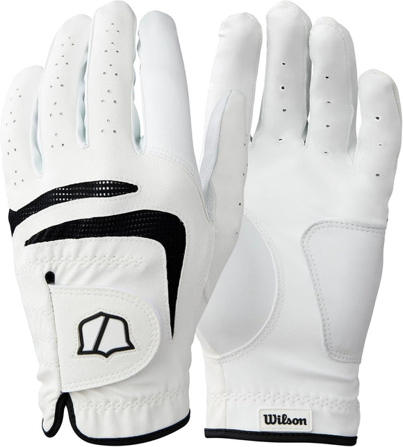 Wilson Mens Golf Glove 25 GP Cadet R/H Wht