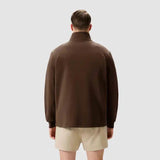 CCC Mens Crew Sweat Shirt Open Hem QZ (CB4)