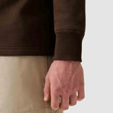 CCC Mens Crew Sweat Shirt Open Hem QZ (CB4)