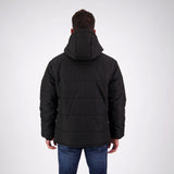 Cloke Mens Jacket Luxmore Puffer (Blk)