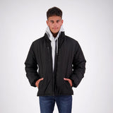 Cloke Mens Jacket Luxmore Puffer (Blk)