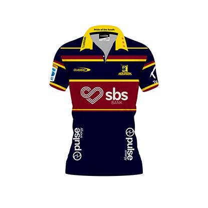 Highlanders 26 Womens Home Rugby Jersey